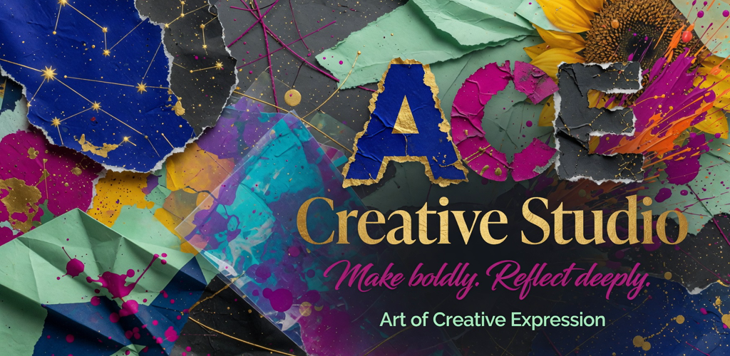 ACE Creative Studio mixed-media feature art